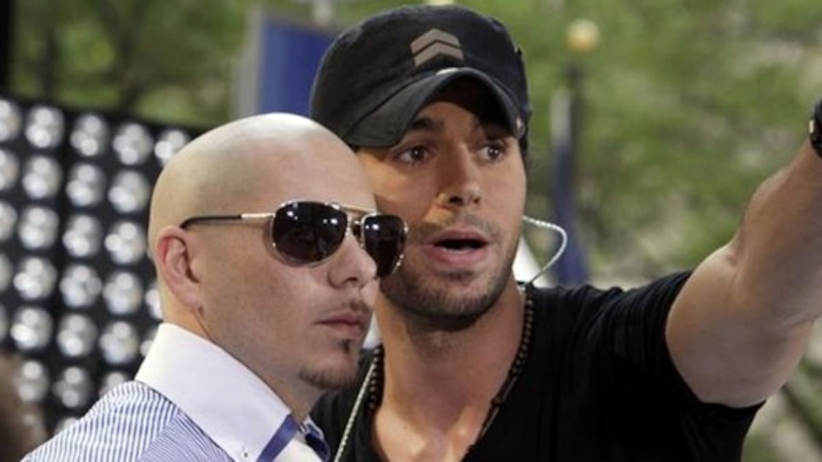 Enrique Iglesias y Pitbull juntos
