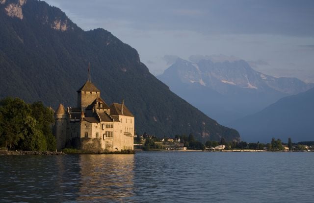 Castillo de Chillon (Suiza).