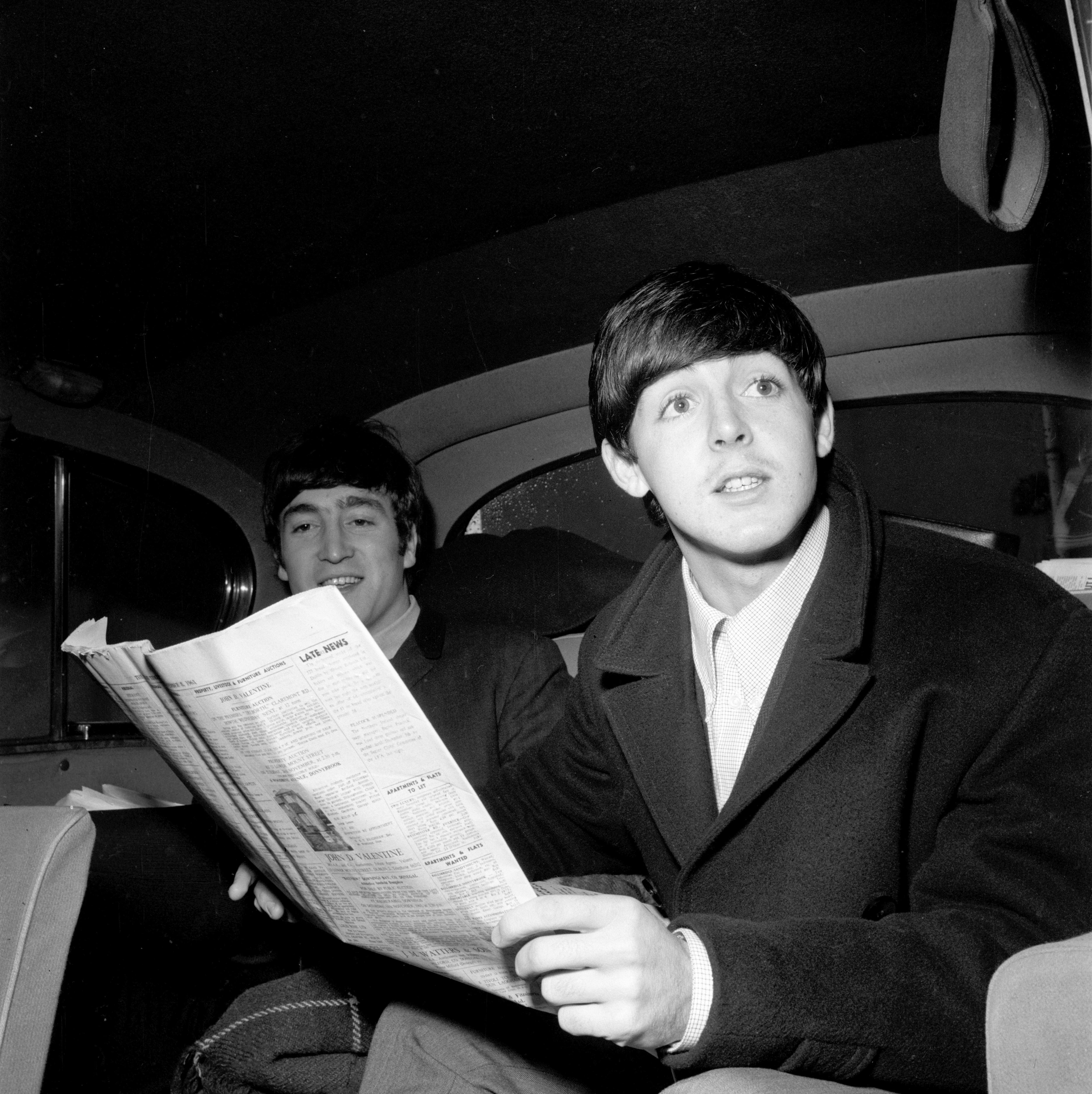 John Lennon y Paul McCartney