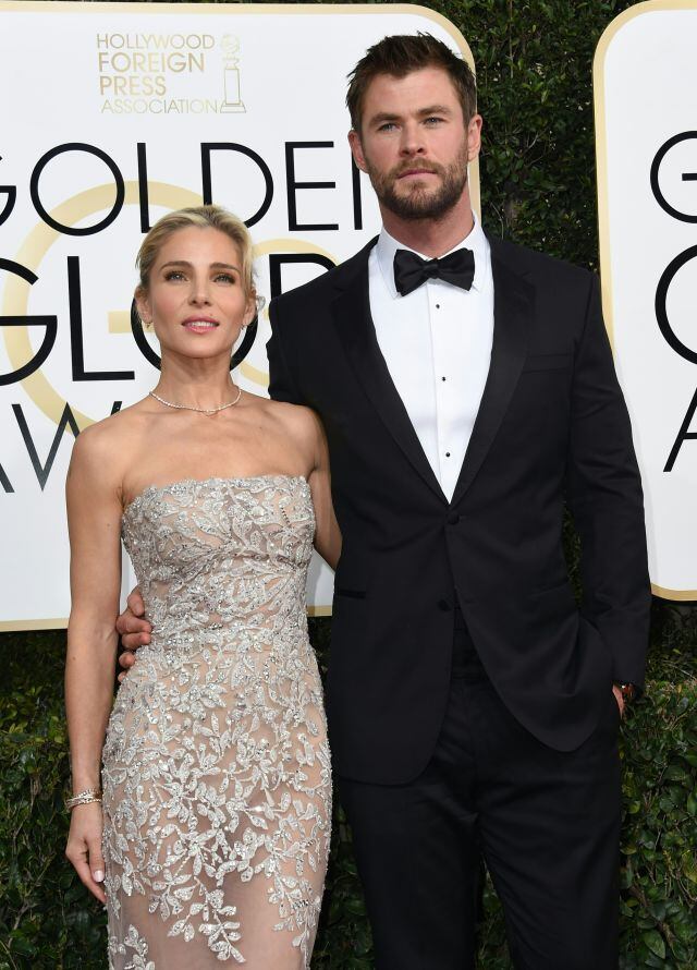 Una foto de la pareja en los Globos de Oro / Getty