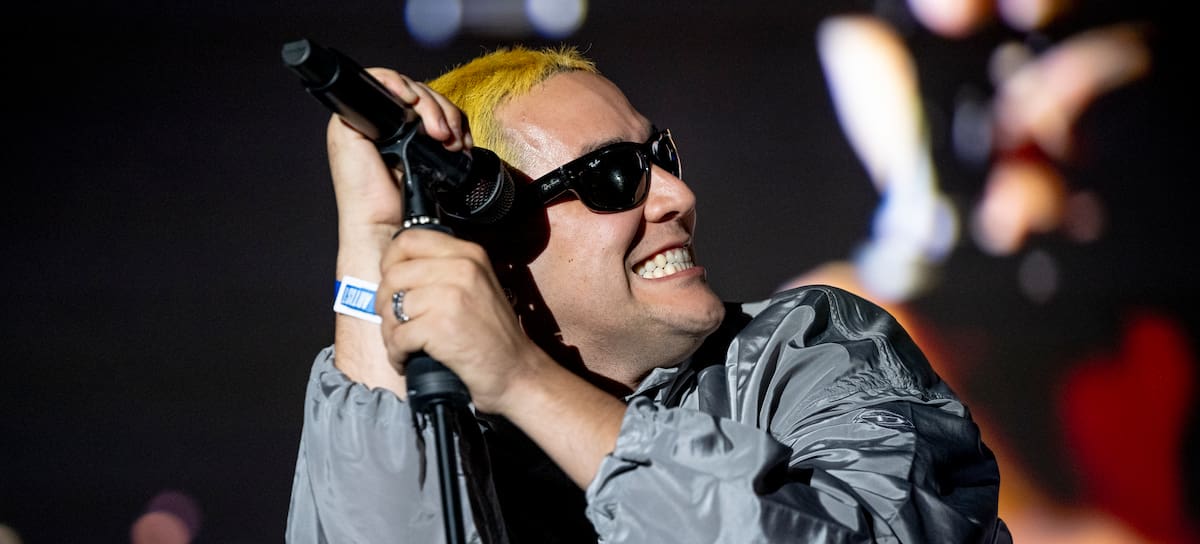 Barry B actuando en el Festival 'Sonorama Ribera'.