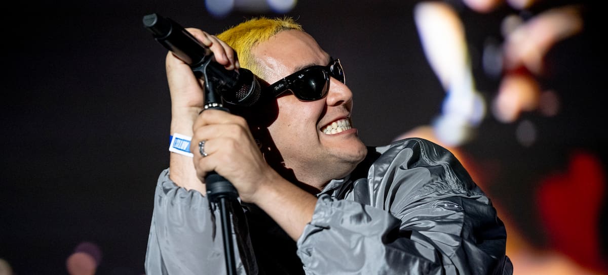 Barry B actuando en el Festival 'Sonorama Ribera'.