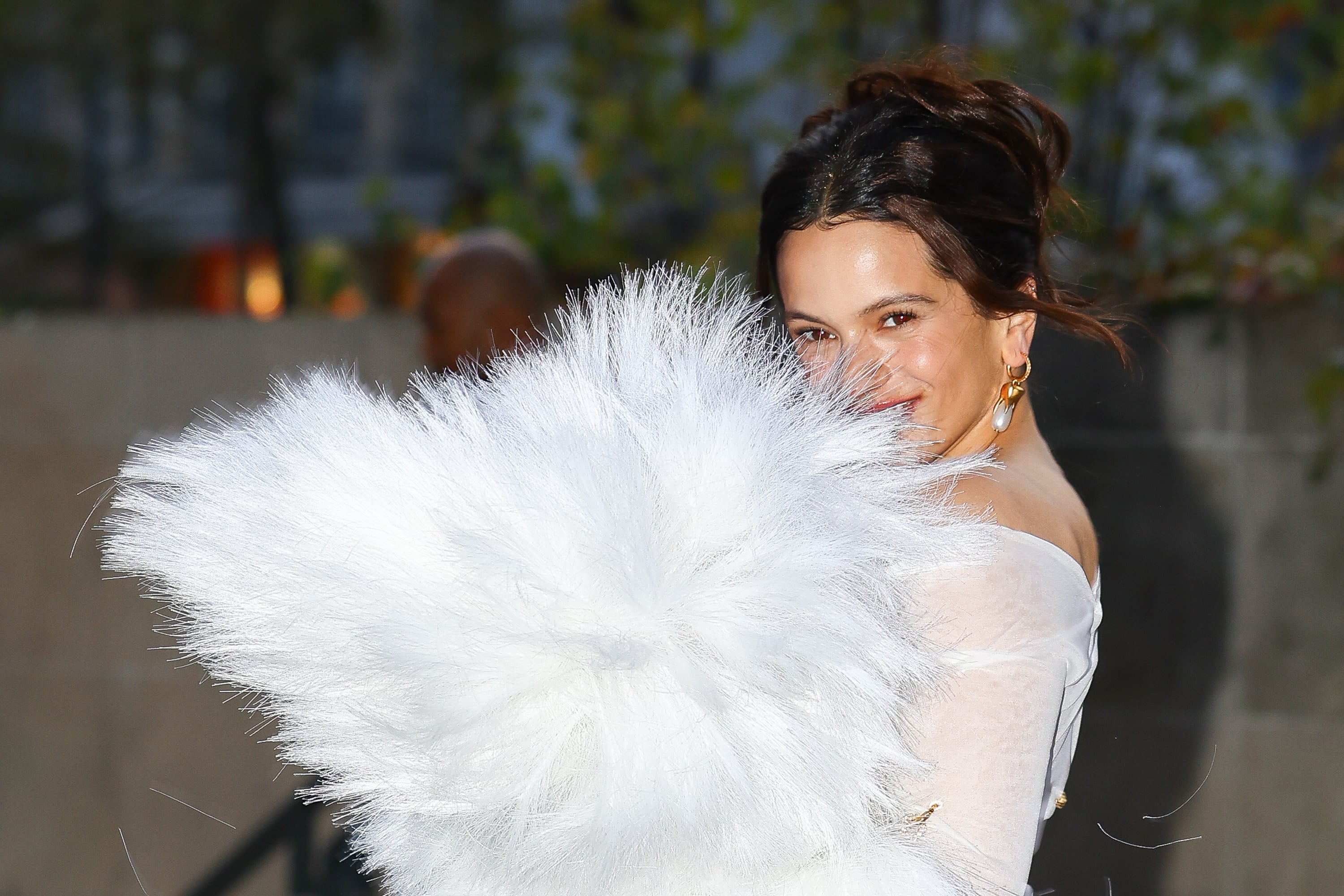 Rosalía en la Fashion Week de París.