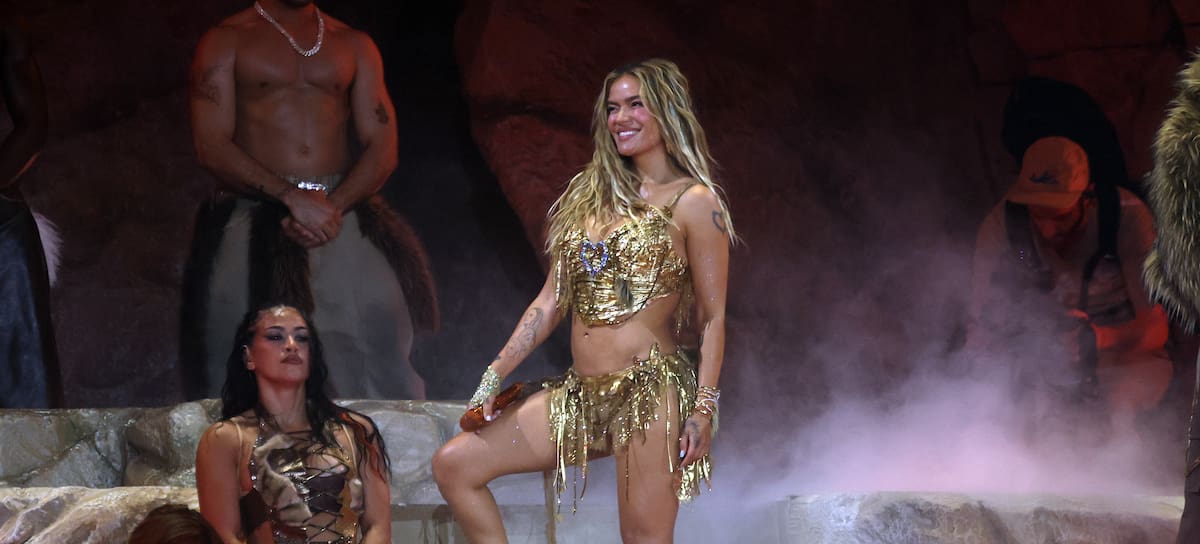 GLENDALE, ARIZONA - 29 DE AGOSTO: Karol G se presenta en el State Farm Stadium el 29 de agosto de 2026 en Glendale, Arizona. (Foto de John Medina/Getty Images)