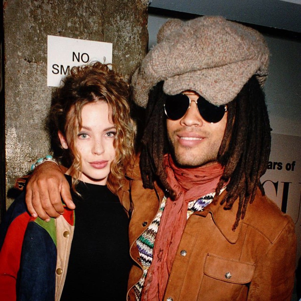 Kylie Minogue y Lenny Kravitz