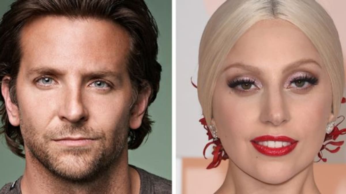 Lady Gaga se besa apasionadamente con Bradley Cooper