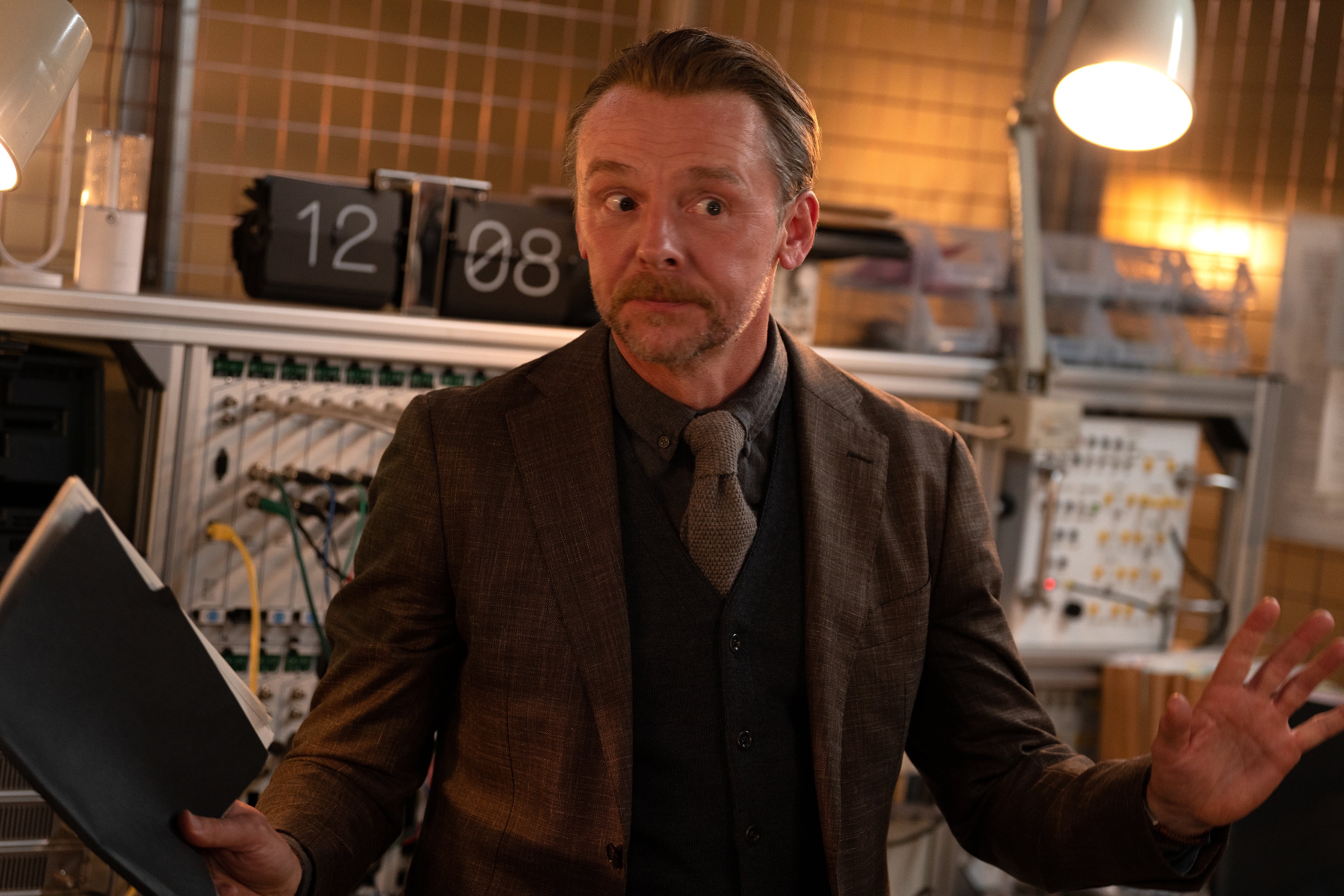 Simon Pegg como Benji en &#039;Misión: Imposible - Sentencia Final&#039;. / Paramount