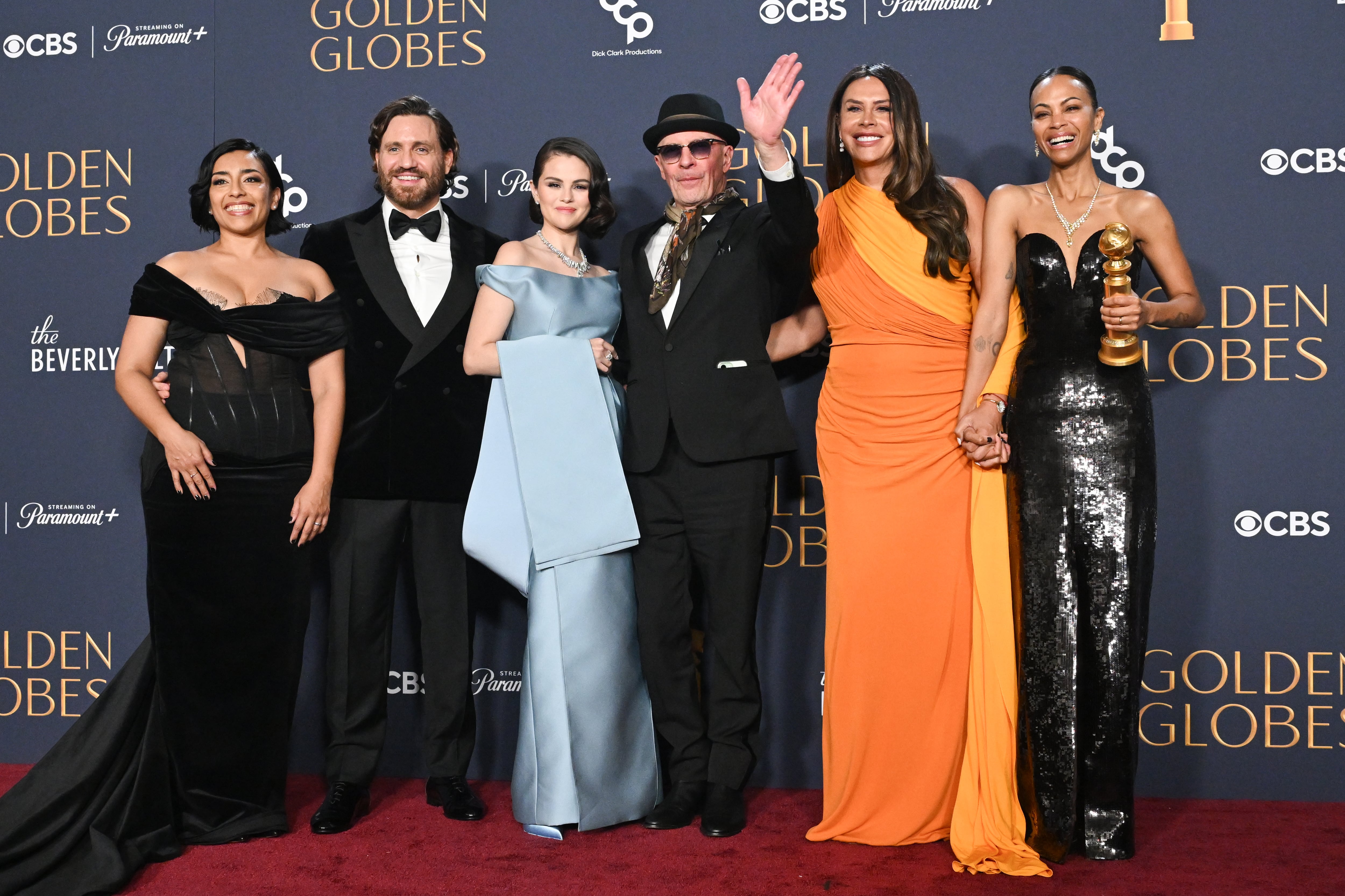 Equipo de &#039;Emilia Pérez&#039; en los Globos de Oro