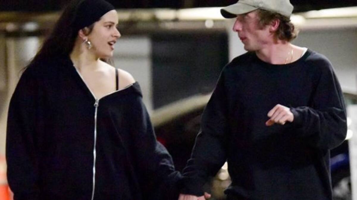 Rosalía y Jeremy Allen White ya no ocultan su amor frente a las cámaras