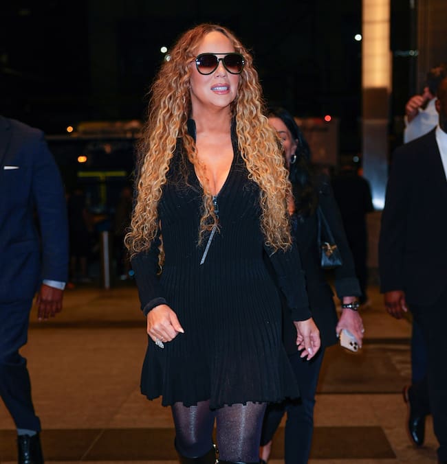 Mariah Carey en Nueva York.