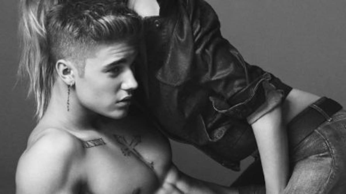 Justin Bieber otra vez en ropa interior para Calvin Klein