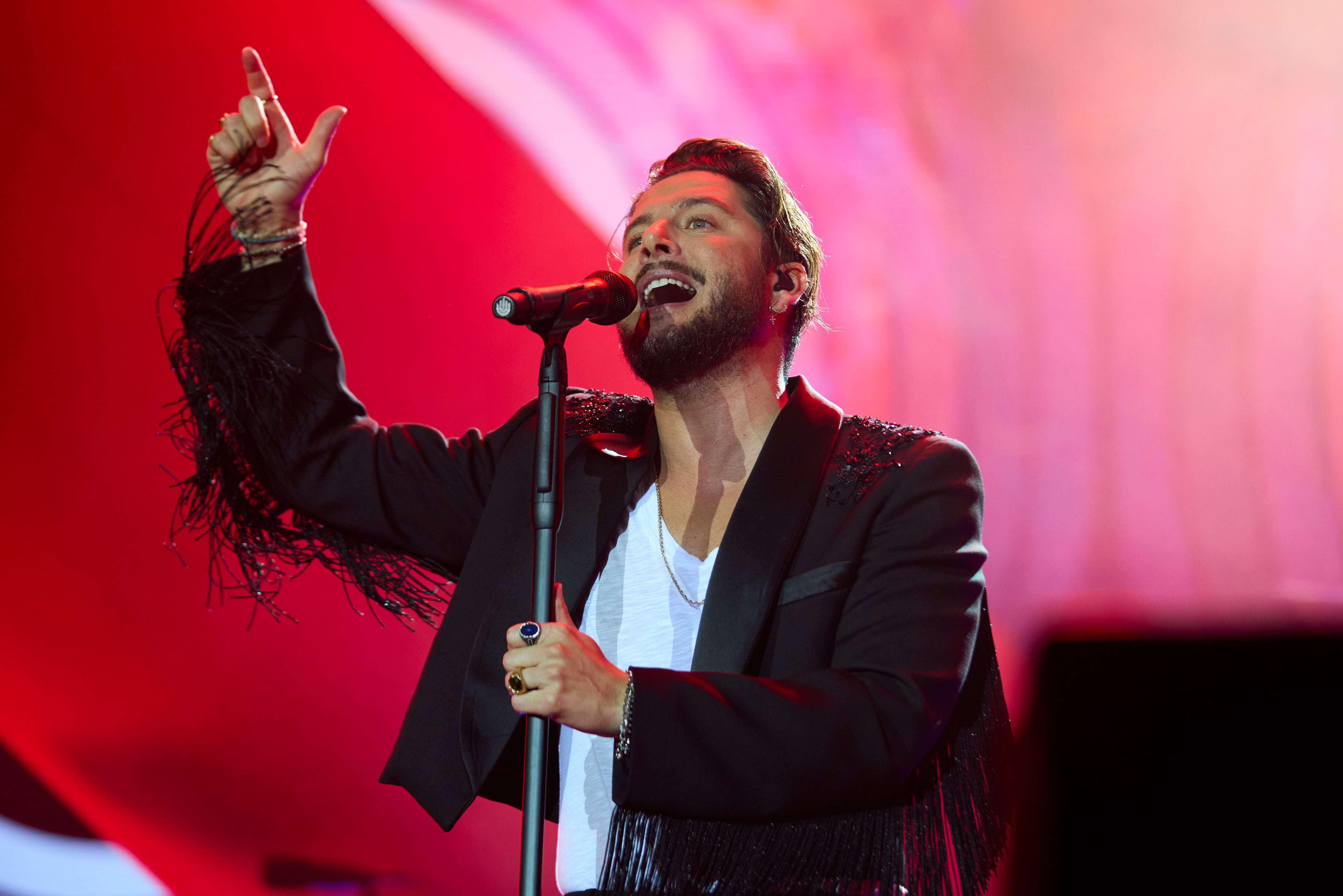 Manuel Carrasco en su concierto de Valencia