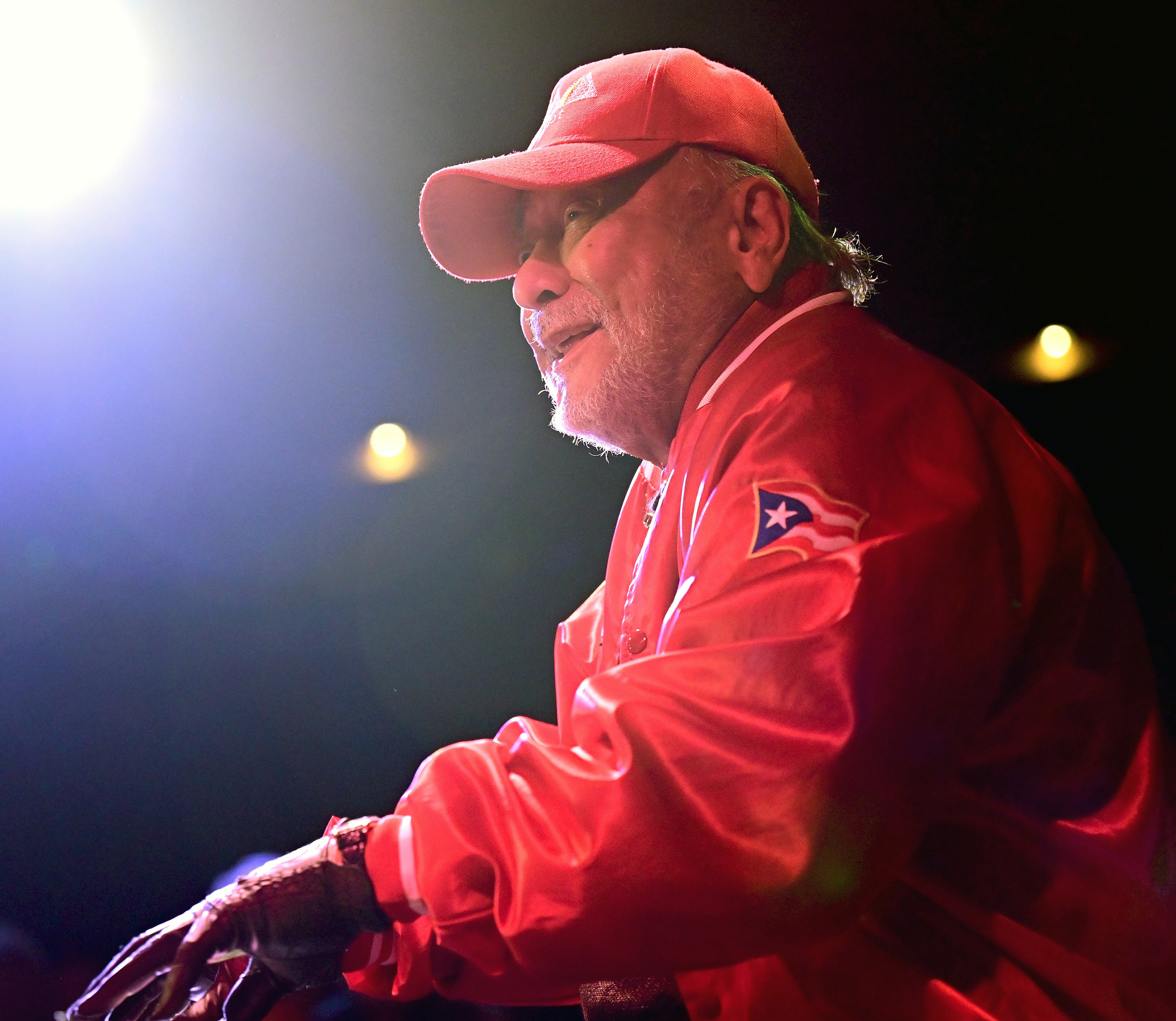 Eddie Palmieri , en una actuación de 2023.