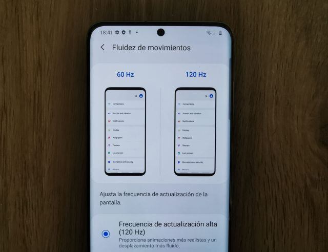 60Hz VS. 120Hz ¿El precio? La batería