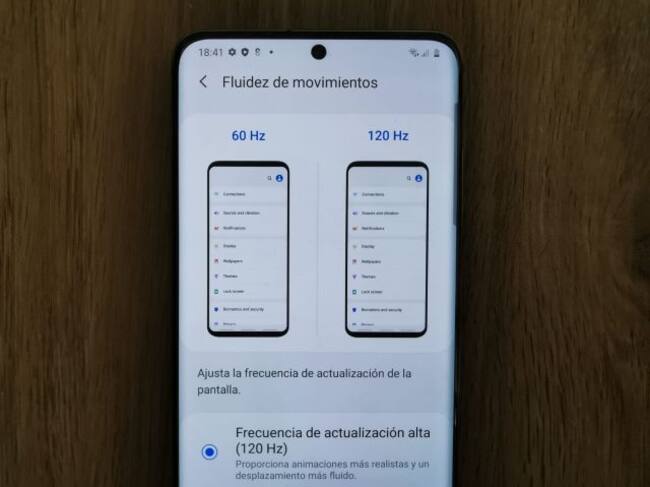 60Hz VS. 120Hz ¿El precio? La batería