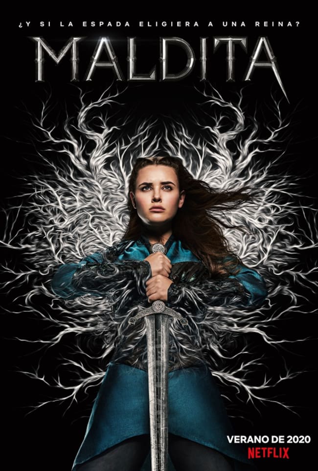 Póster oficial de 'Maldita'