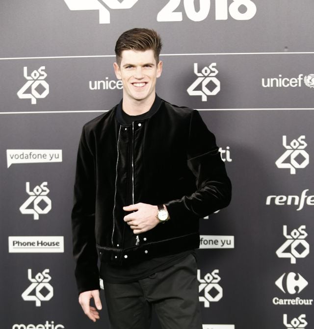 Miguel Bernardeau en LOS40 Music Awards