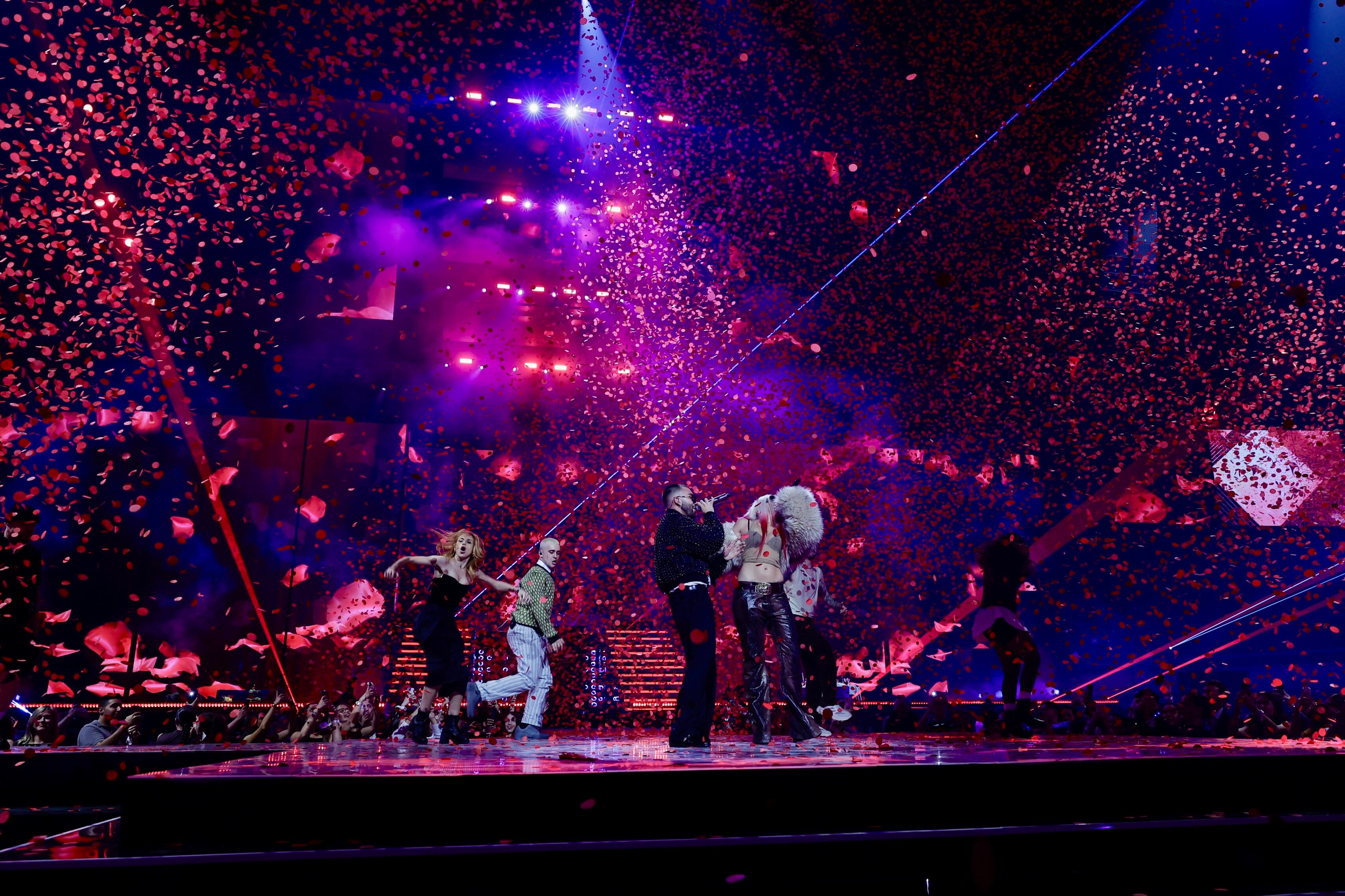 La escenografía y los efectos de la ceremonia de entrega fueron espectaculares