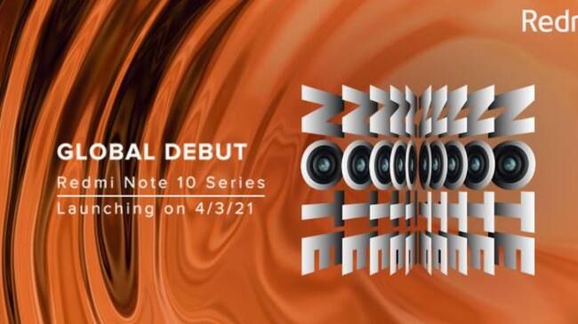 Redmi Note 10 para el 4 de Marzo.