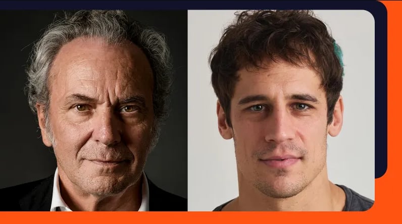 Jose Coronado y Martiño Rivas en 'El Hormiguero'.