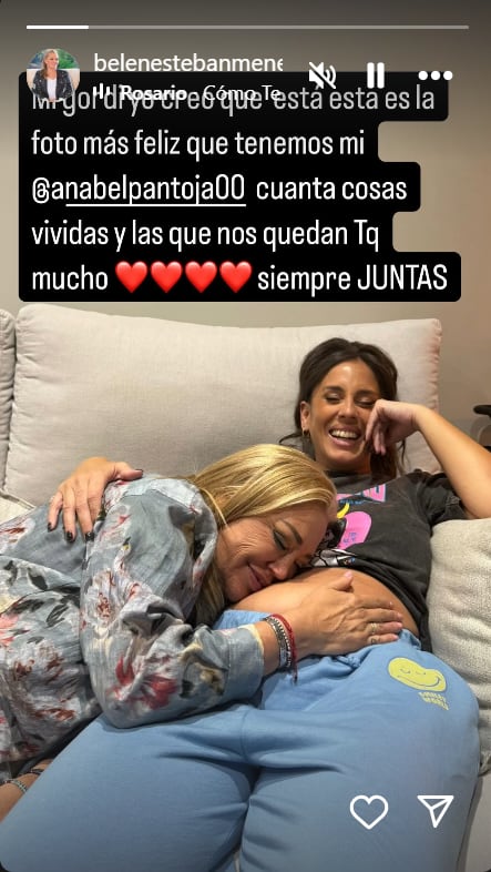 Belén Esteban y Anabel Pantoja