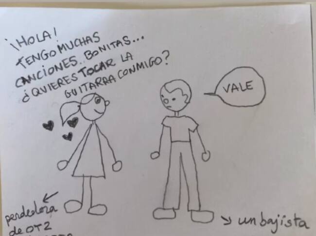 Dibujo que ha compartido Nena Daconte