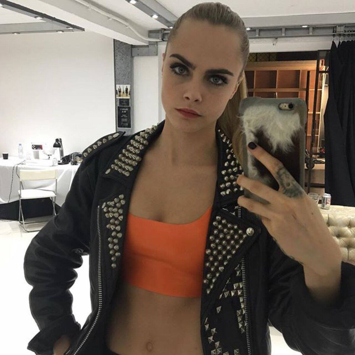 Cara Delevigne, la modelo del momento.