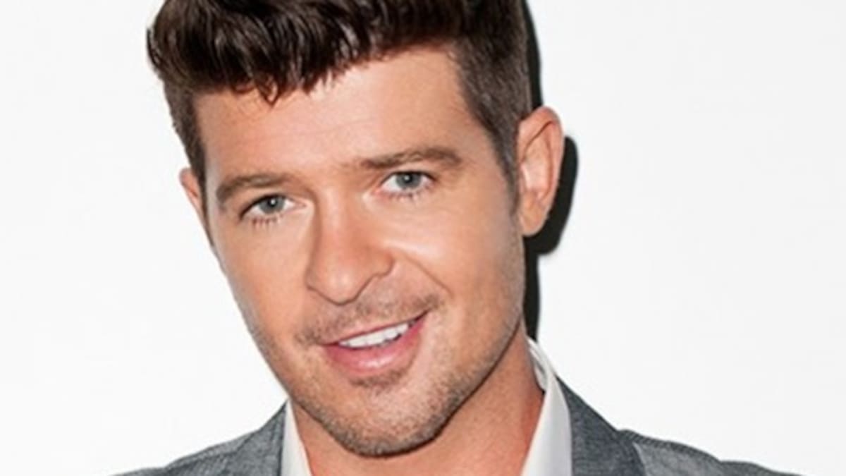 Acusan a Robin Thicke