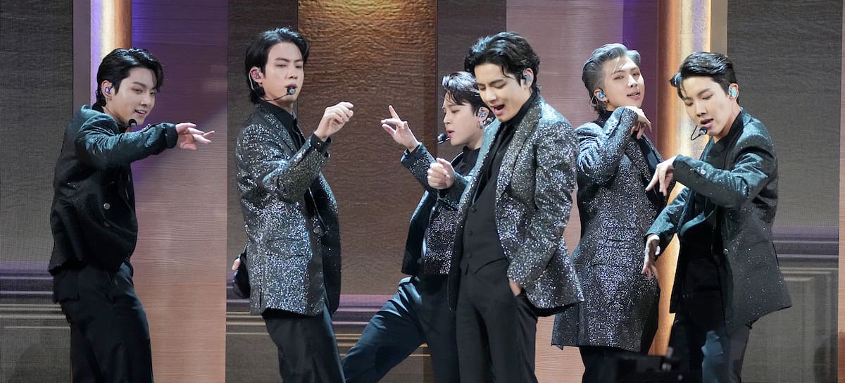 BTS en los Premios Grammy
