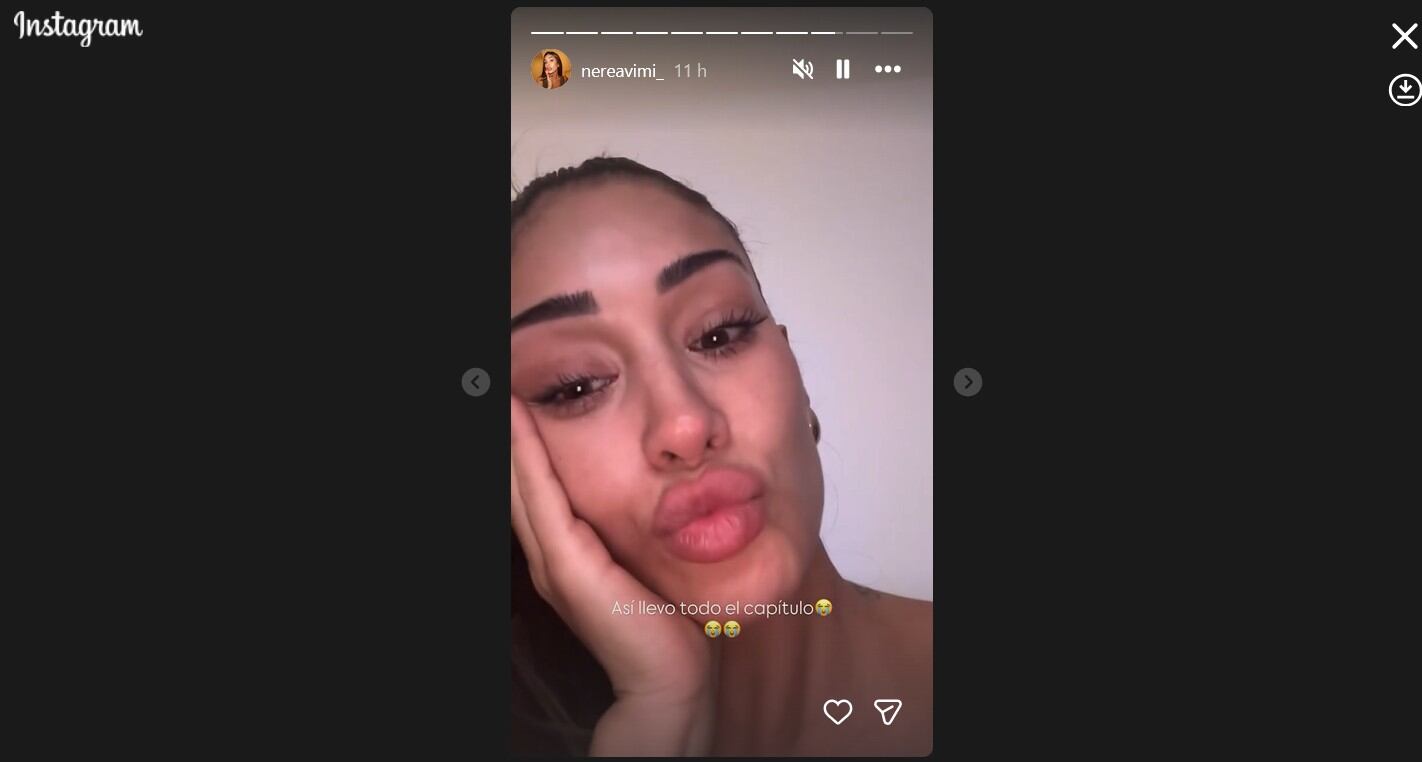 Nerea, de 'La isla de las tentaciones 10' en su Instagram