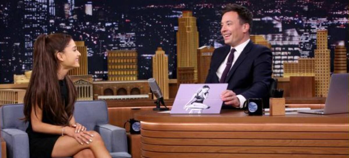 Ariana Grande & Jimmy Fallon