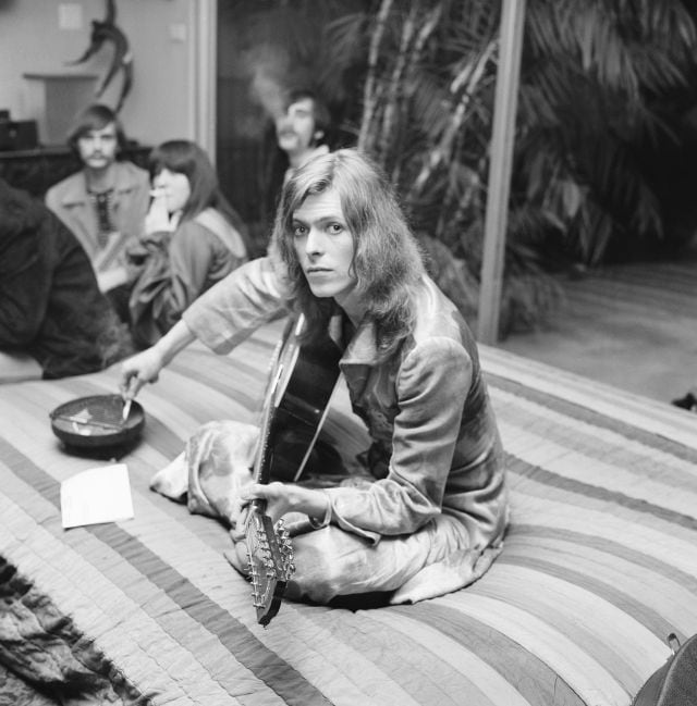 David Bowie en Los Angeles, California, en 1971.