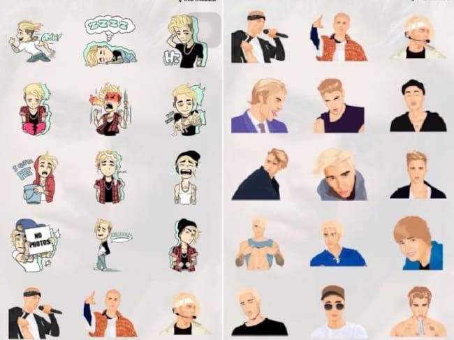 Los Emojis de Justin Bieber