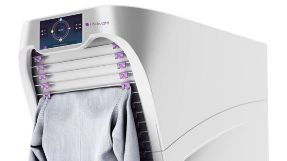 Robot lavará y secará la ropa en 10 segundos