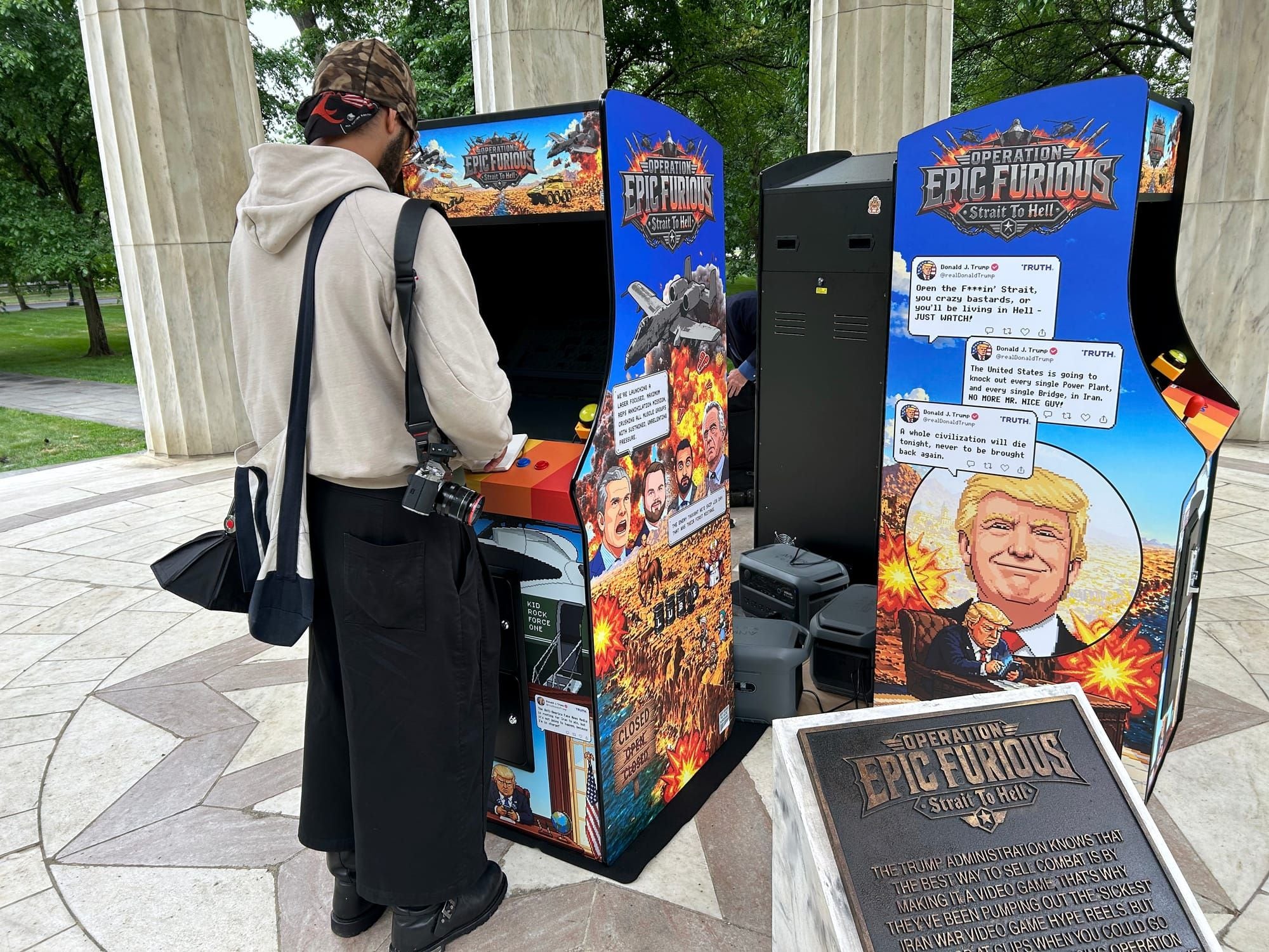 Epic Furious, el videojuego retro que repasa La Guerra de Irán