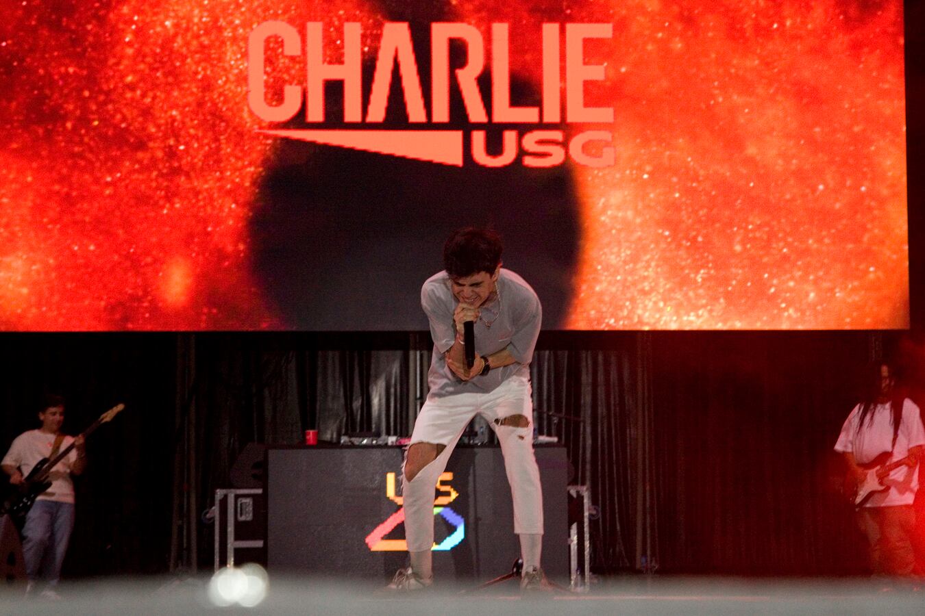 Charlie USG fue todo corazón en LOS40 Málaga Pop. 