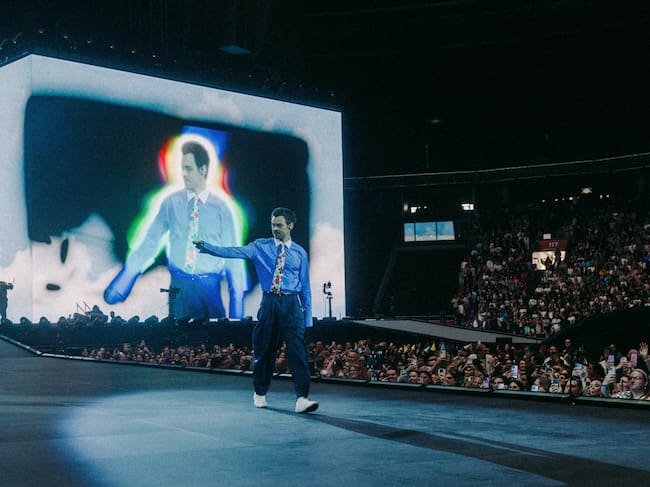 Harry Styles en concierto, durante su gira Together, Together Tour en el estadio Johan Cruijff Arena. Ámsterdam (Países Bajos), mayo de 2026.