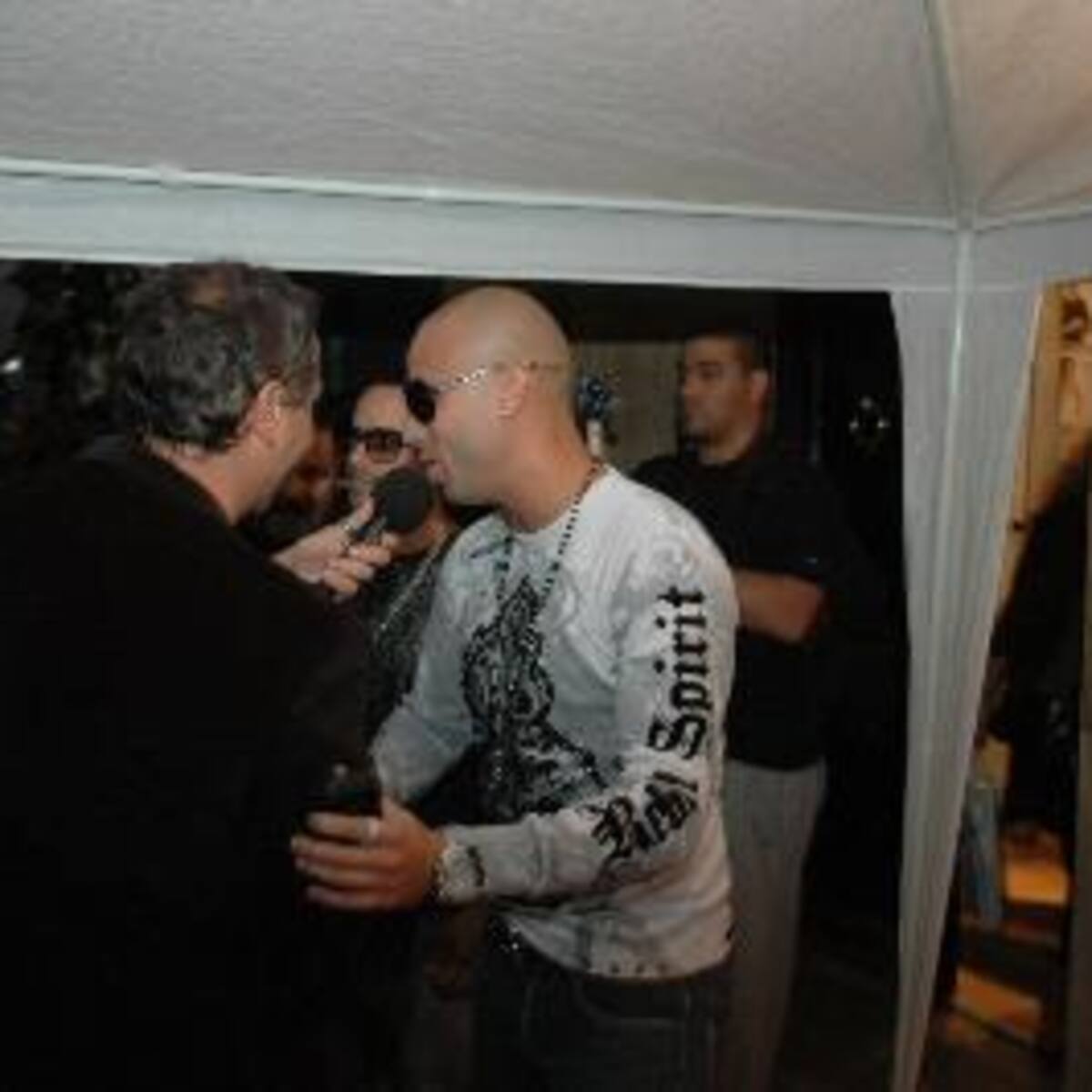 Estudio abierto con Wisin y Yandel