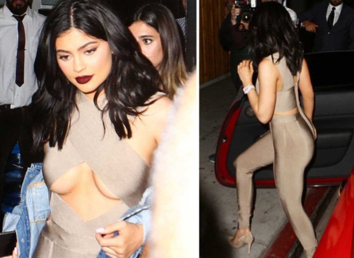 Kylie Jenner y su "underboob"