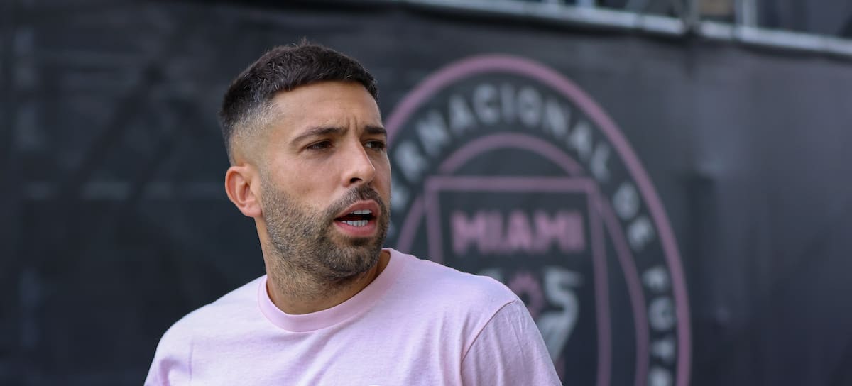 Jordi Alba, cuando era jugador del Inter Miami CF 2025.