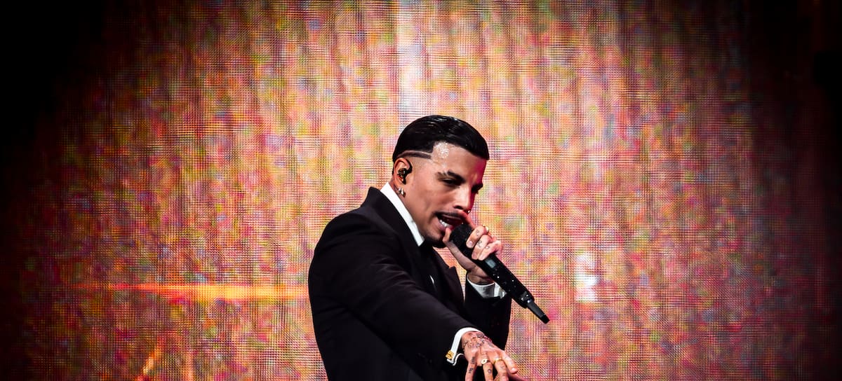 Rauw Alejandro en el Movistar Arena de Madrid