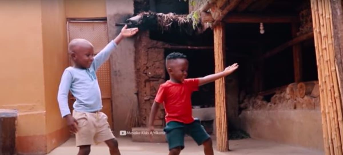 Los niños de Masaka Kids Africana, creadores del baile de 'Jerusalema'