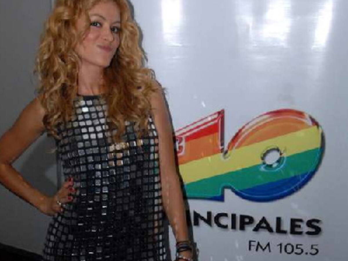 Paulina Rubio muy sensual
