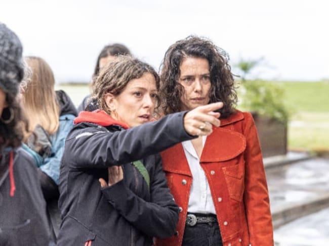 Andrea Jaurrieta con Patricia López Arnaiz. Cedida por Prisma Ideas.