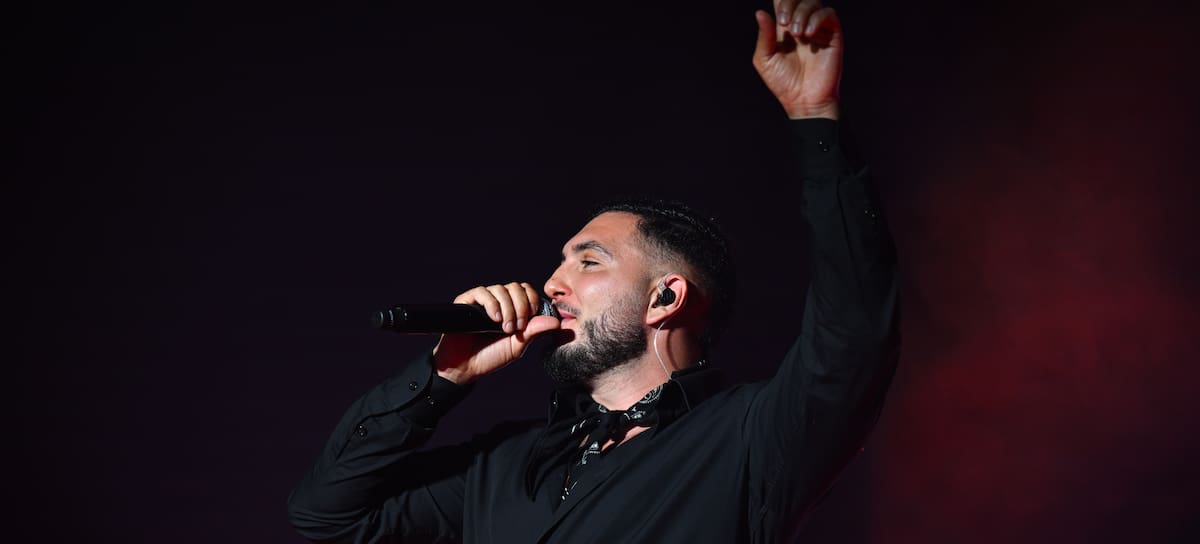 Omar Montes en el 10º aniversario de Netflix