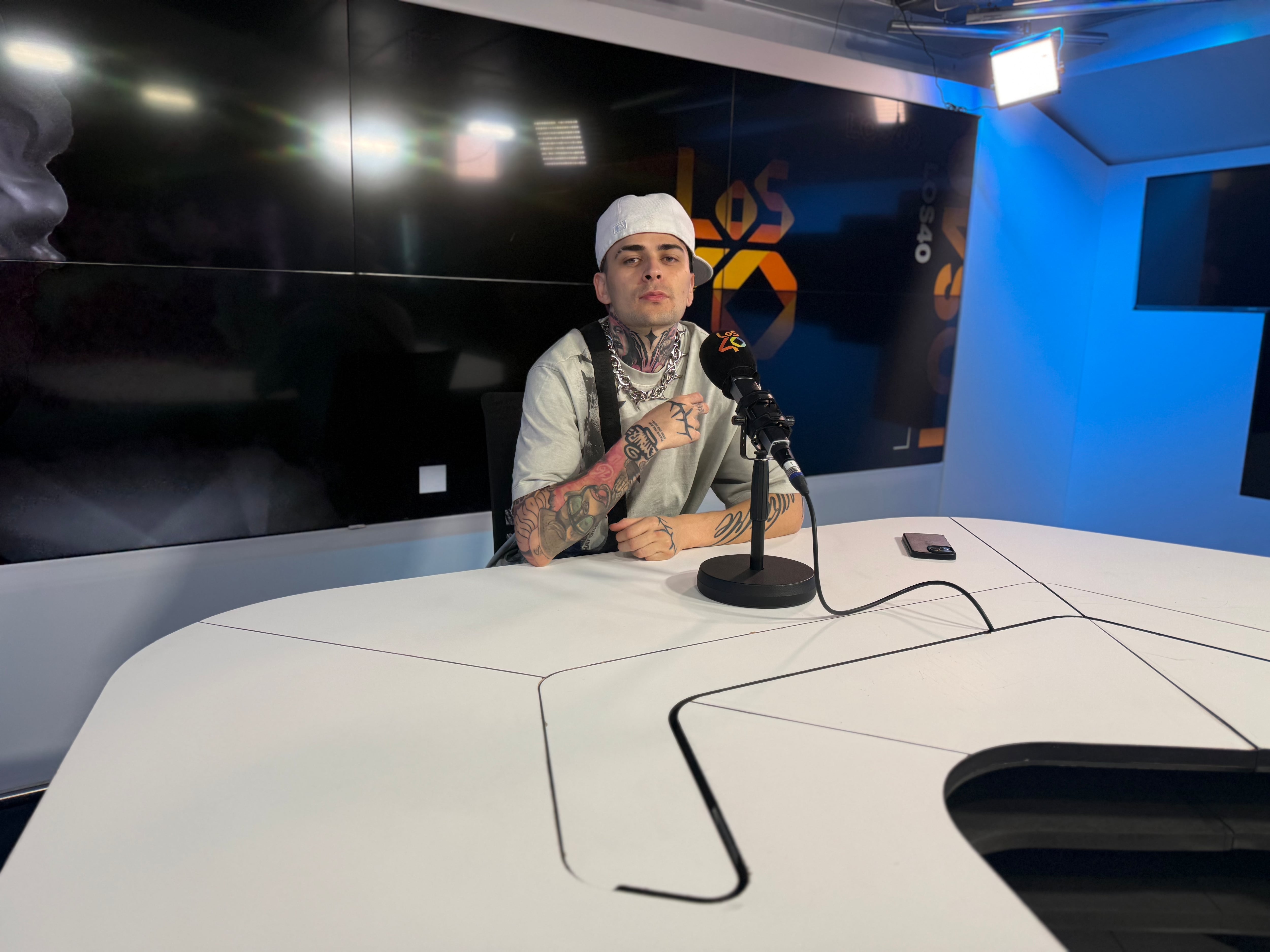 Lit Killah en los estudios de LOS40