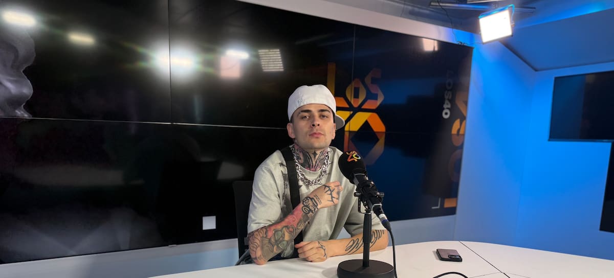 Lit Killah en los estudios de LOS40