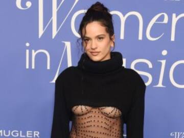 Rosalía recoge su premio Billboard Music In Women como mejor productora del año: “Esto no es habitual”
