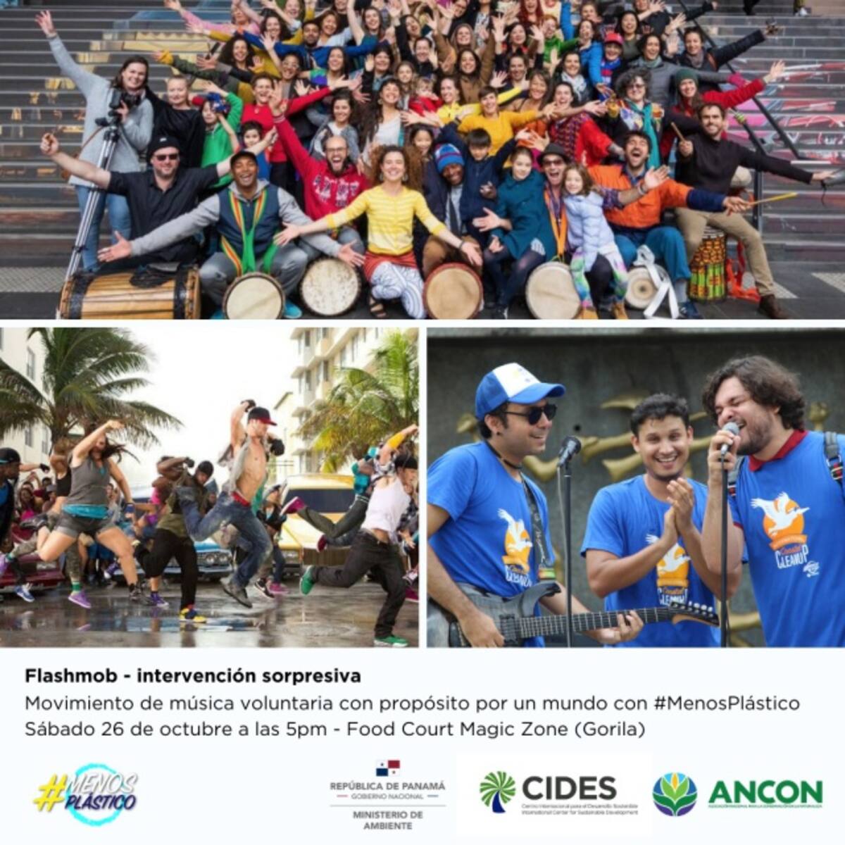 Flasmob ¡Movimiento de música voluntaria!
