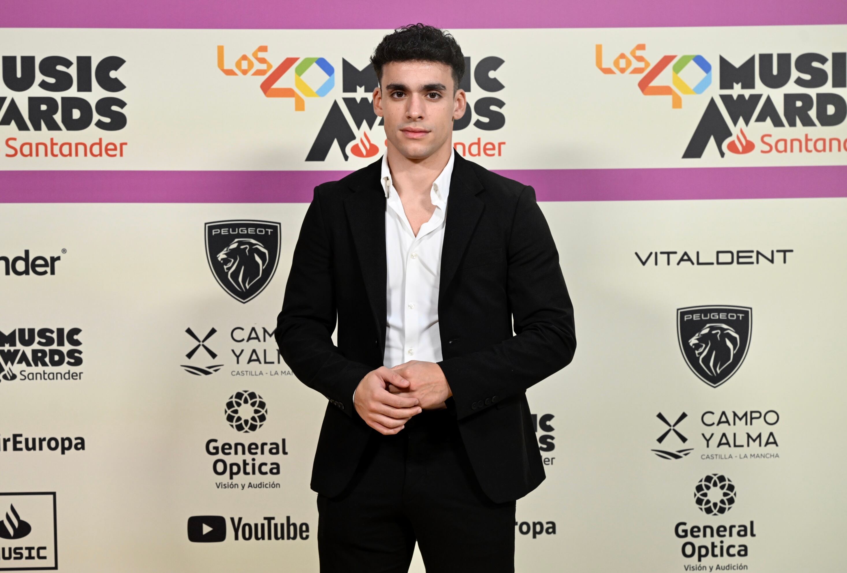 Ibelky en la alfombra roja de LOS40 Music Awards Santander 2023 / Foto: Jorge París y Elena Buenavista